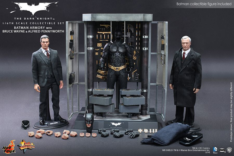 Illustration for article titled Batman Figures Look Like Real, Tiny Batman Actors